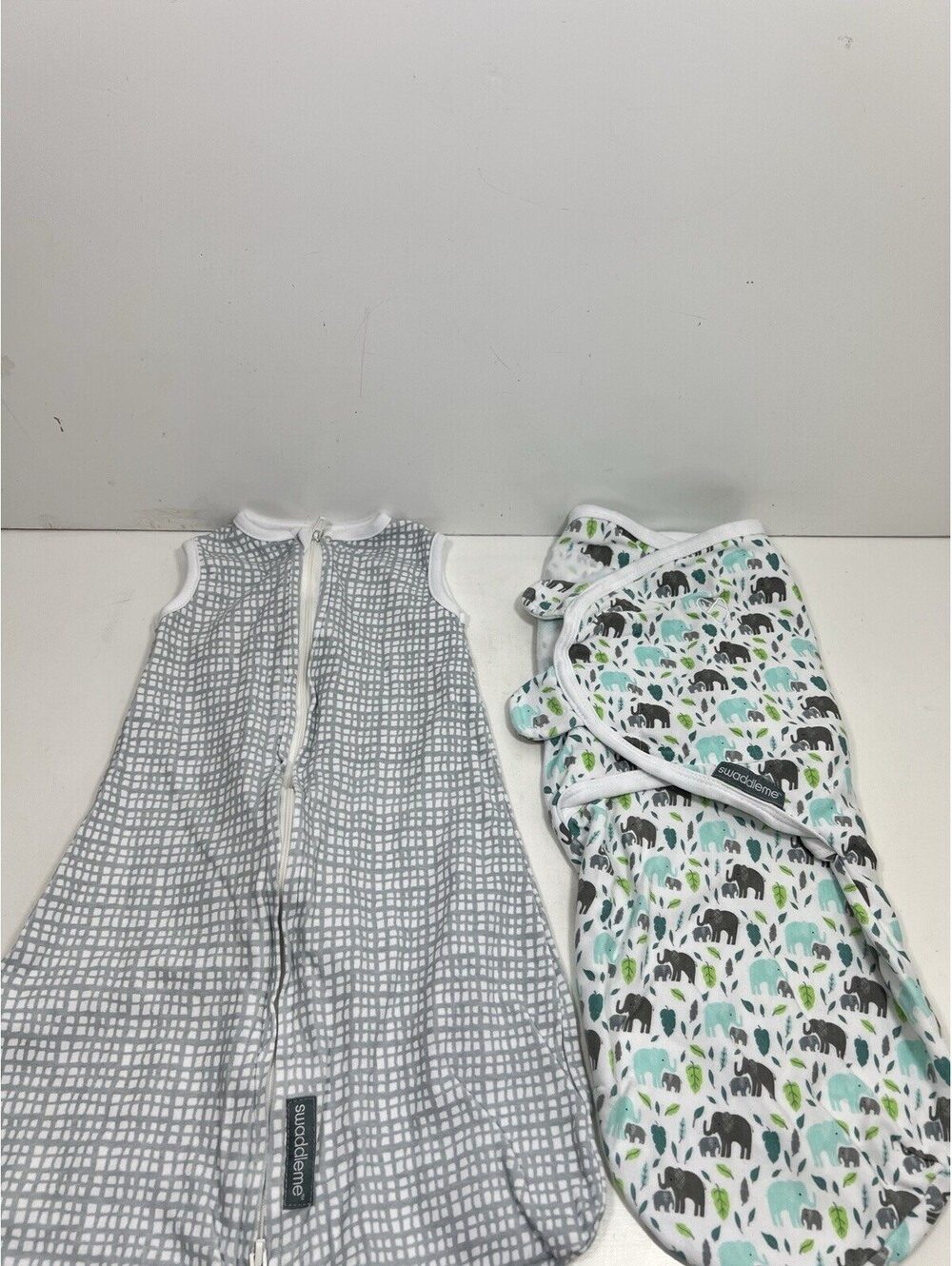 Swaddle Me 0-3 Months Cotton Baby Swaddle Wrap & Sack Lot Of 2